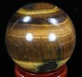 Top Quality Polished Tiger's Eye Sphere #33630-1